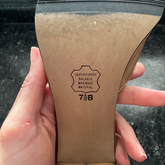 Sacha Too Women Tan Leather Pointed Toe Lace Up Mule Heels Size 7.5B - Picture 4 of 10